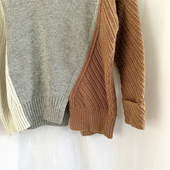 French Connection High Neck Sweater Blouse Small - Picture 11 of 14